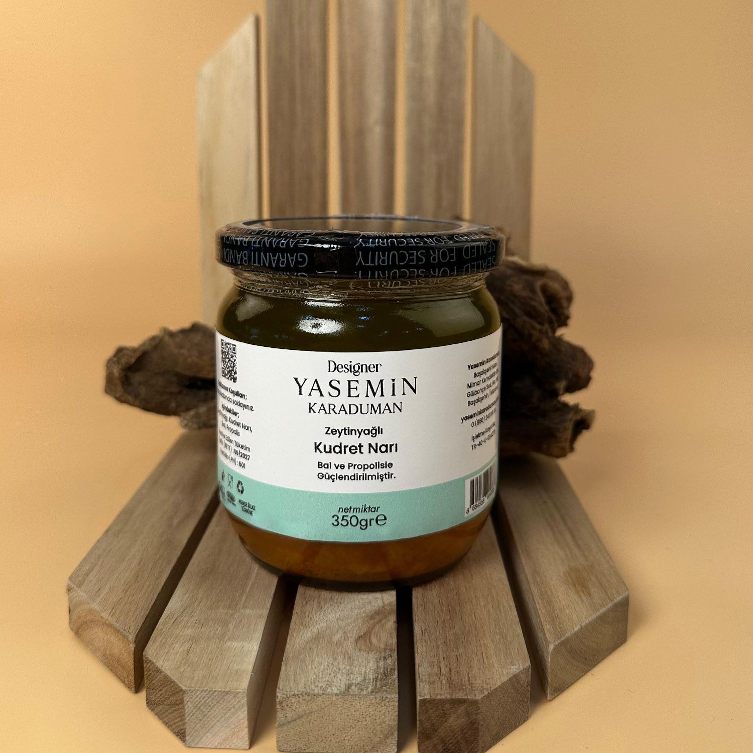 Ballı Propolisli Zeytinyağlı Kudret Narı - 1