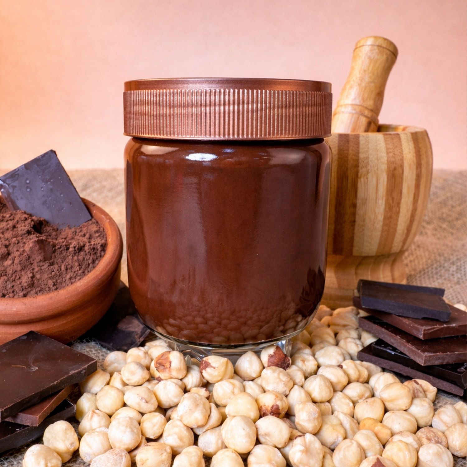 Yasminella Sürülebilir Çikolata (Fındık Parçacıklı) - 2